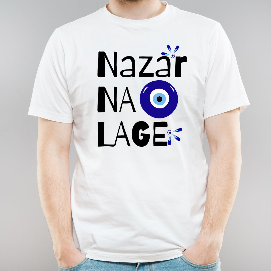 Nazar Na Lage tshirt, Spirituality, Yoga tshirt