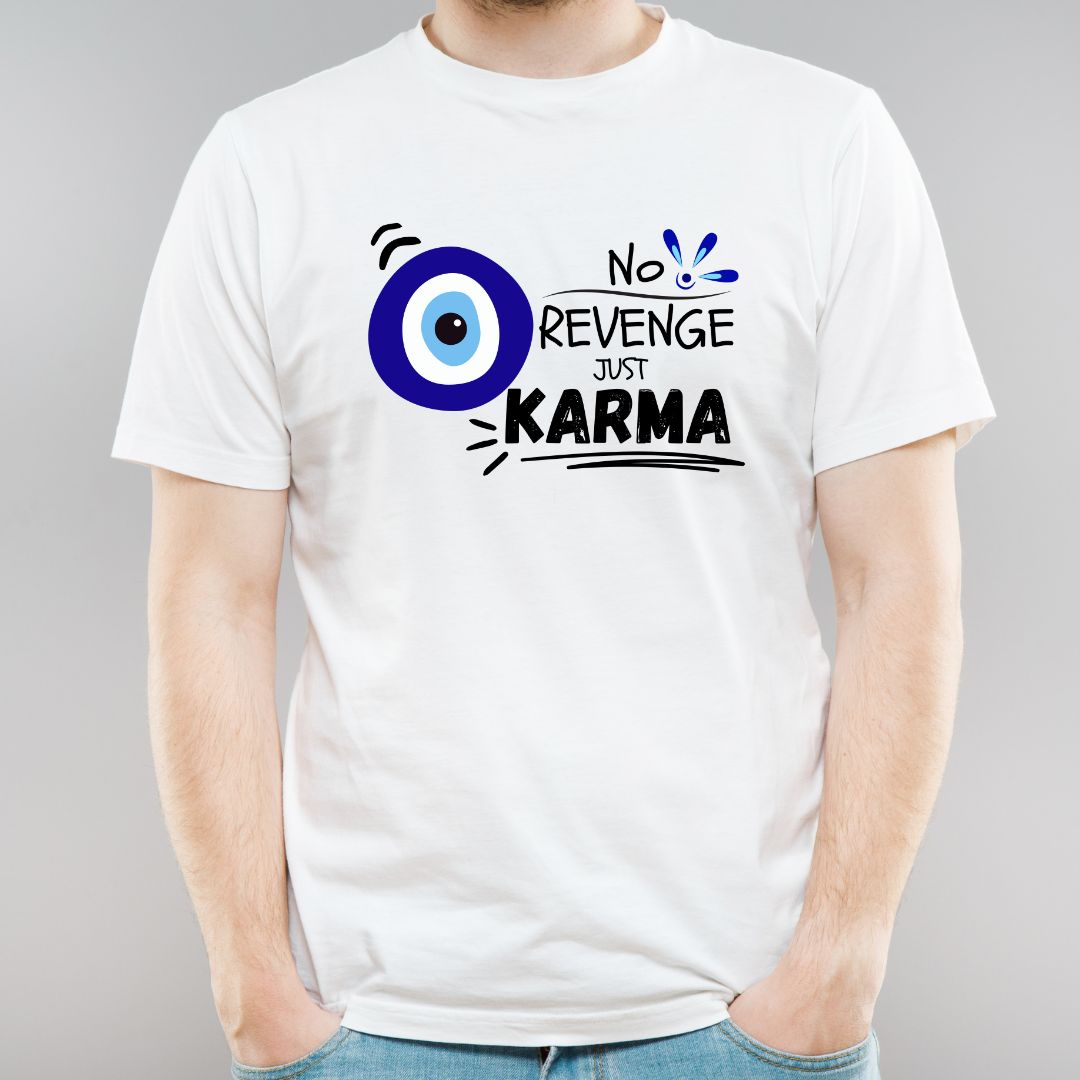 No Revenge Just KARMA Tshirt, Spirituality T-Shirt, Yoga Tshirt