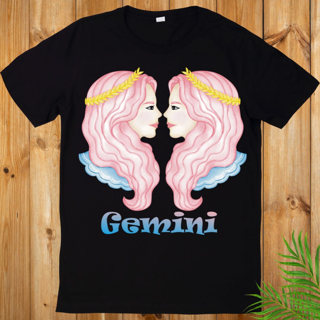 Gemini Birthday Gifts, Zodiac Gemini Tshirt, Gift for Gemini, Astrology Lovers Tshirts
