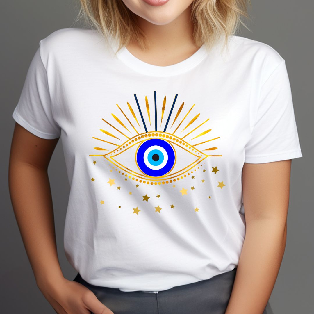 Evil Eye T-Shirt, Spirituality, Yoga t-shirt