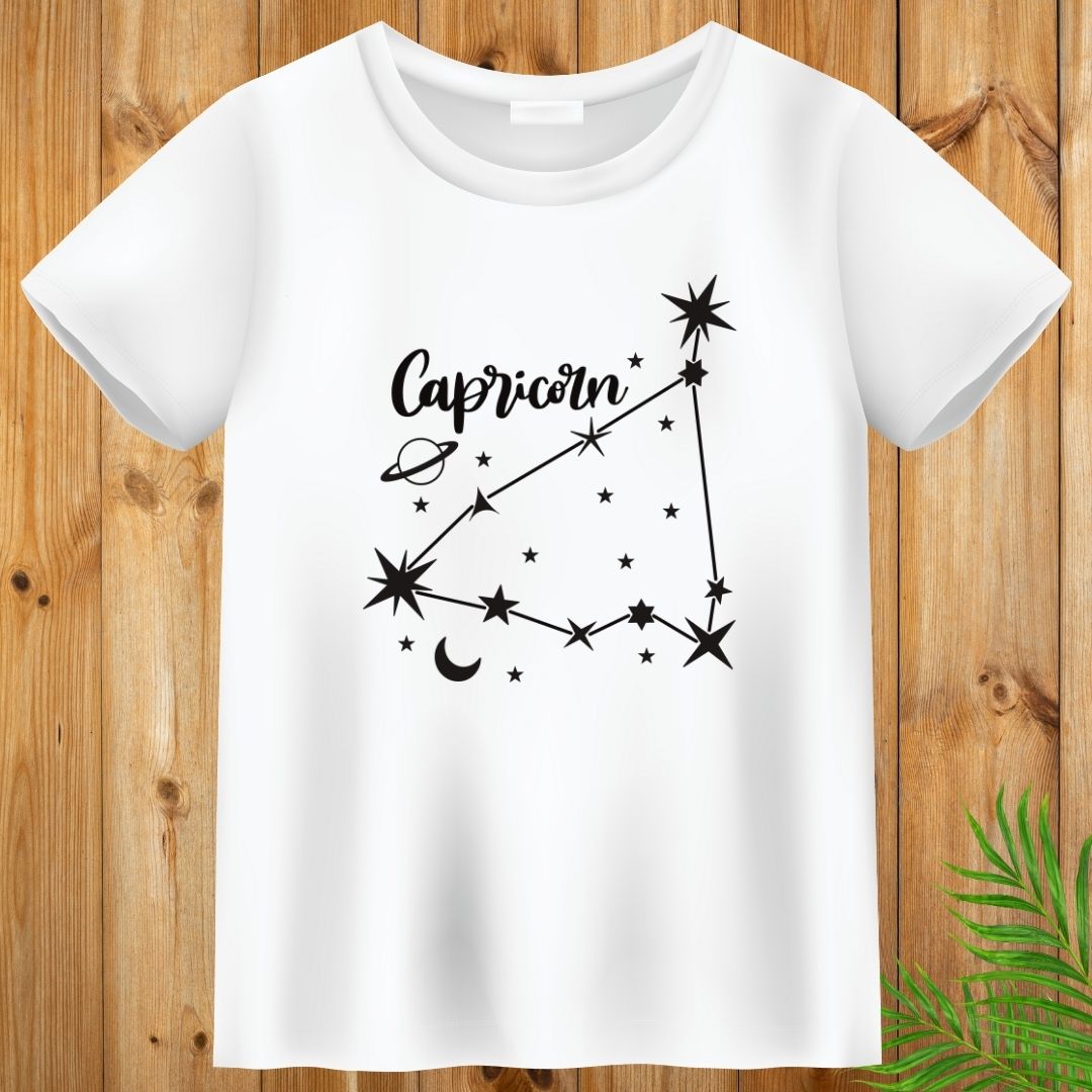 Capricorn T-shirt, Zodiac T-Shirt, Horoscope, Birthday Gift