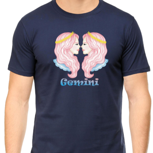 Gemini Birthday Gifts, Zodiac Gemini Tshirt, Gift for Gemini, Astrology Lovers Tshirts