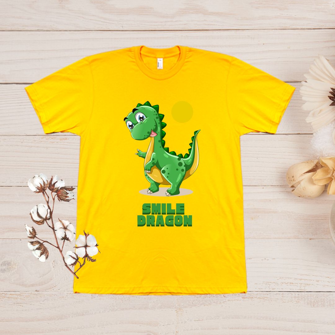 Smile Dragon T-Shirt, Kids T-Shirt
