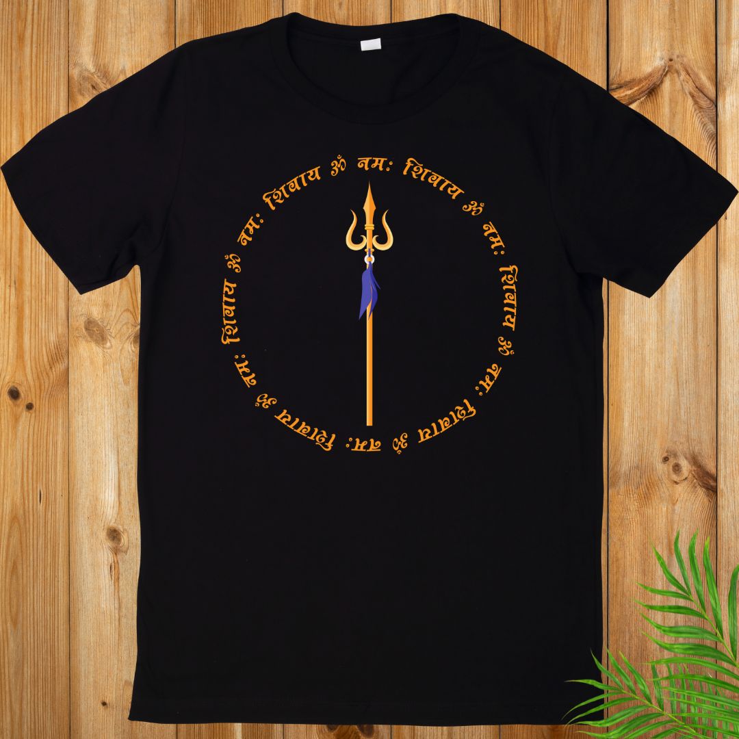 Om Namha Shivya T-Shirt, Yoga T-Shirt for Women