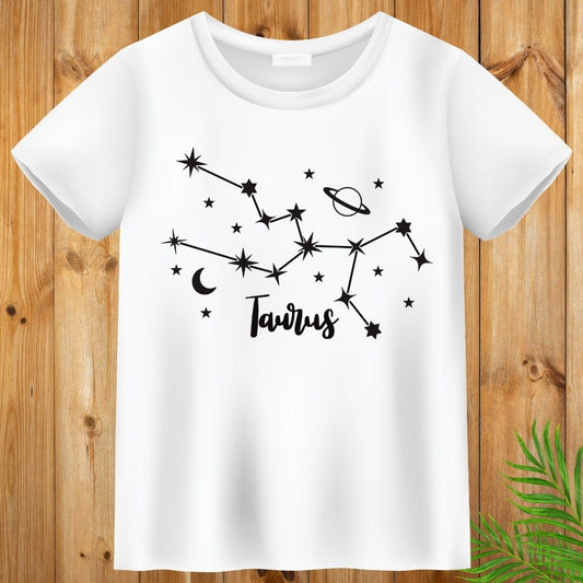 Taurus T-Shirt, Zodiac T-Shirt, Horoscope Tee