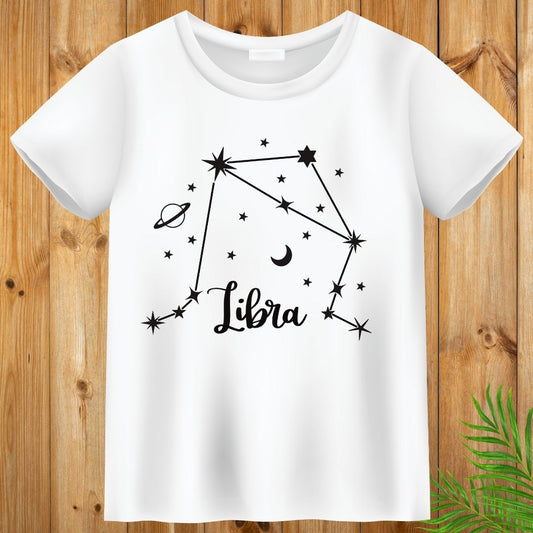 Libra T-Shirt, Zodiac T-Shirt, Horoscope Tee