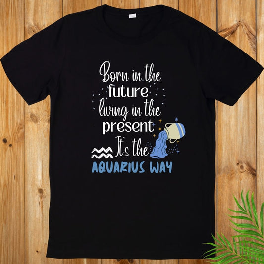 Aquarius T-Shirt, Zodiac T-Shirt, Horoscope Tee