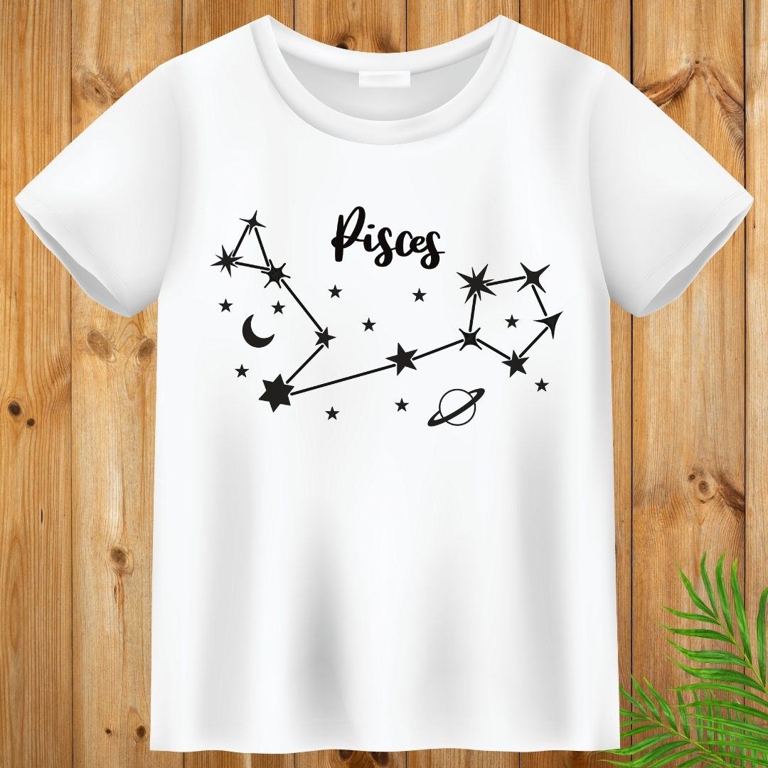 Pisces T-Shirt, Zodiac T-Shirt, Horoscope Tee