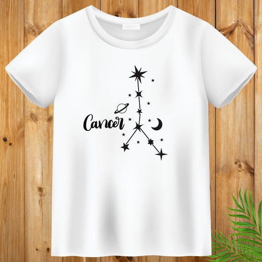 Cancer T-Shirt, Zodiac T-Shirt, Horoscope Tees