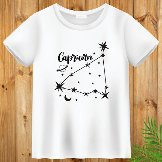 Capricorn T-shirt, Zodiac T-Shirt, Horoscope, Birthday Gift