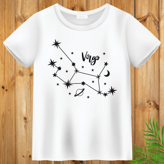 Virgo T-Shirt, Zodiac T-Shirt, Horoscope Tee