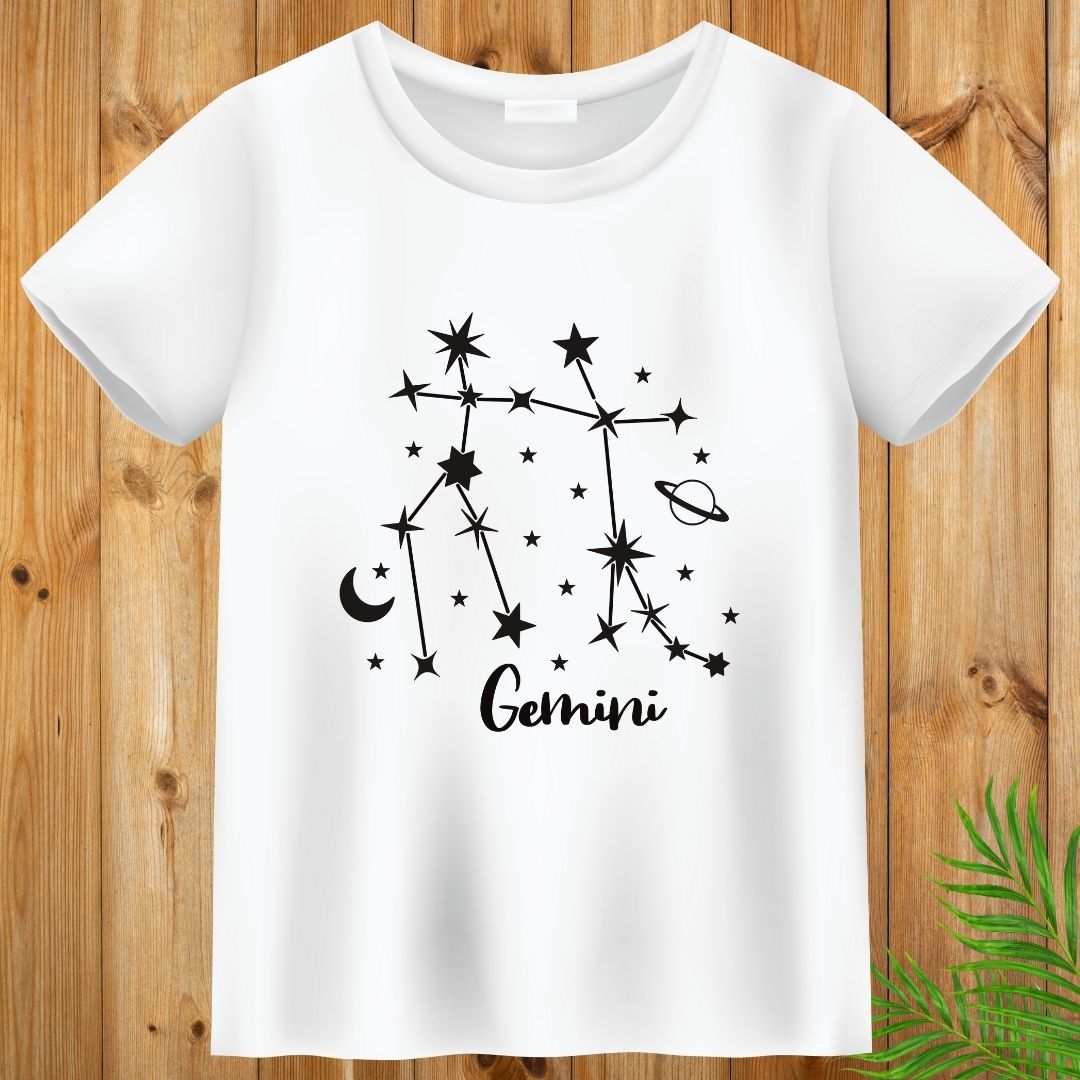 Gemini T-Shirt, Zodiac T-Shirt, Horoscope Tees