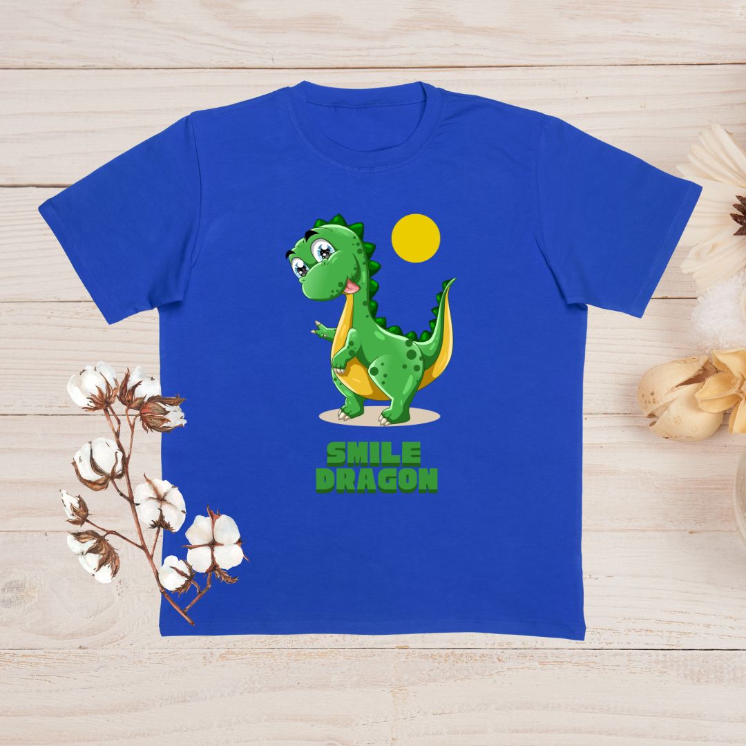 Smile Dragon T-Shirt, Kids T-Shirt