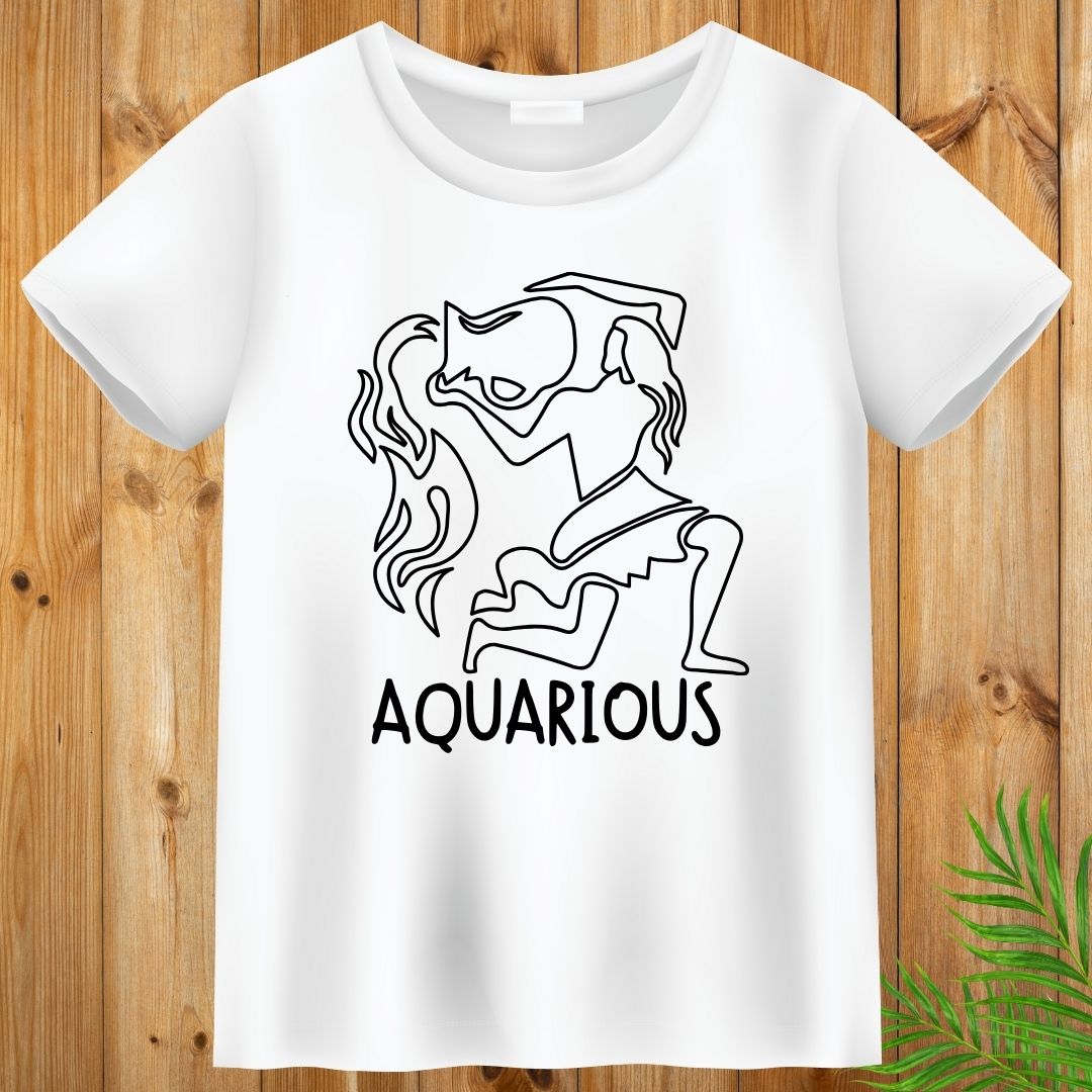 Aquarius Zodiac T-Shirt