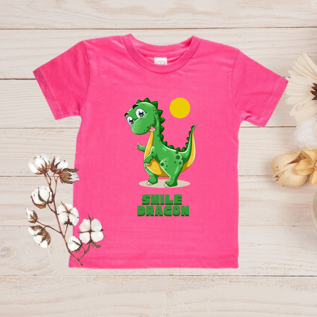 Smile Dragon T-Shirt, Kids T-Shirt
