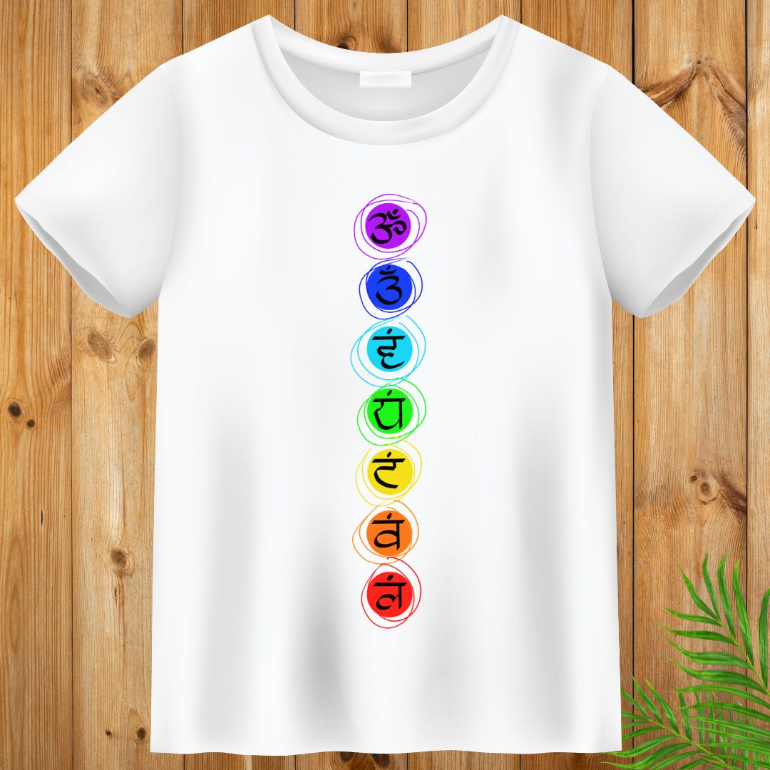 Seven Chakra, Yoga T-Shirt, Meditation T-Shirt