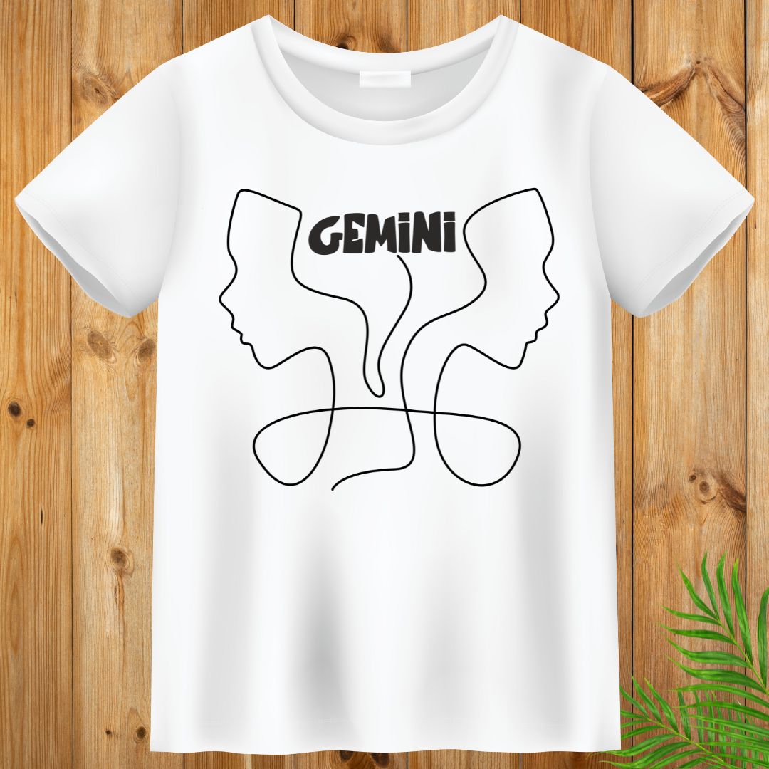 Gemini Birthday Gifts, Zodiac Gemini Tshirt, Gift for Gemini, Astrology Lovers Tshirts