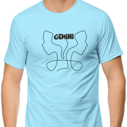 Gemini Birthday Gifts, Zodiac Gemini Tshirt, Gift for Gemini, Astrology Lovers Tshirts