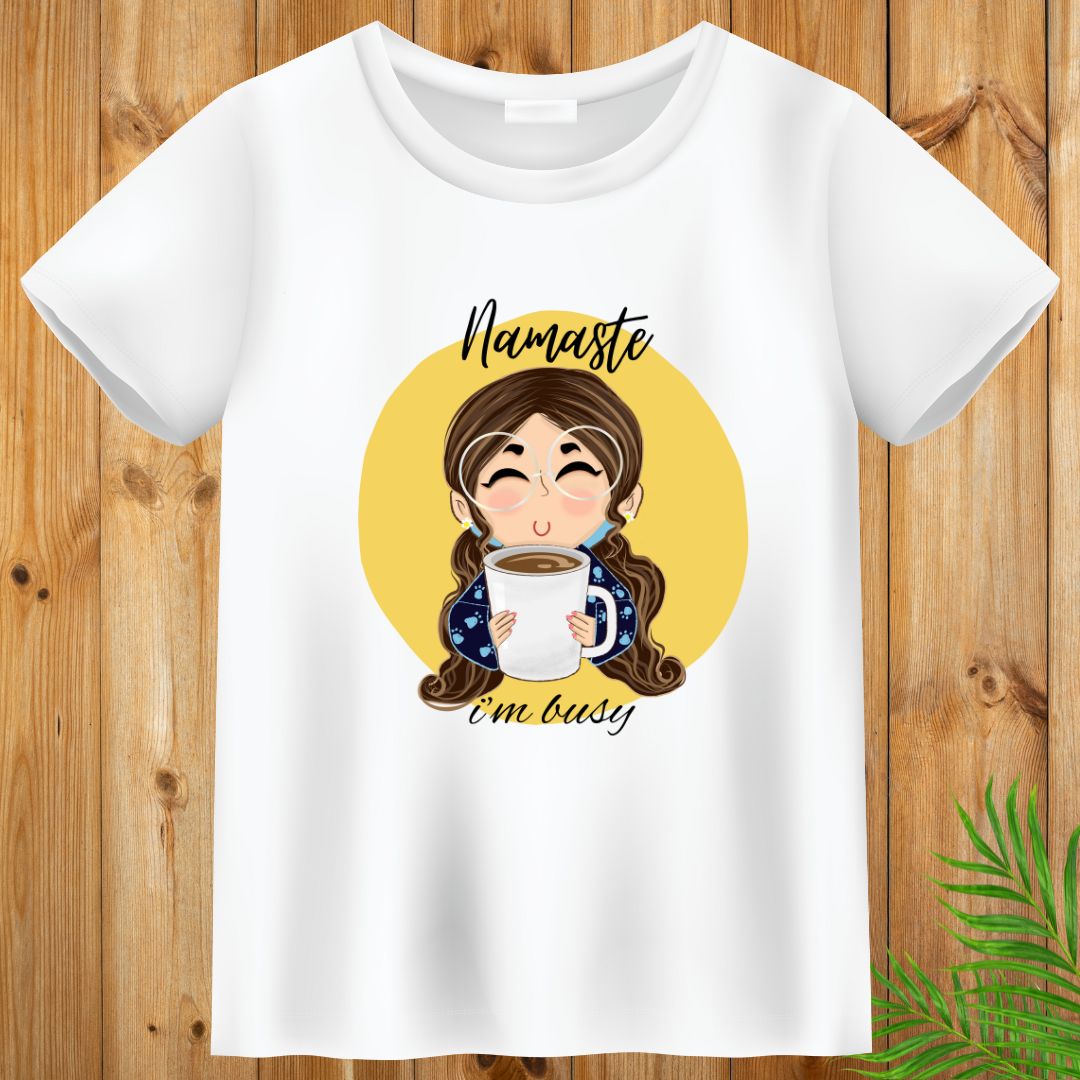 Namasta I'm Busy T-Shirt, Yoga T-Shirt