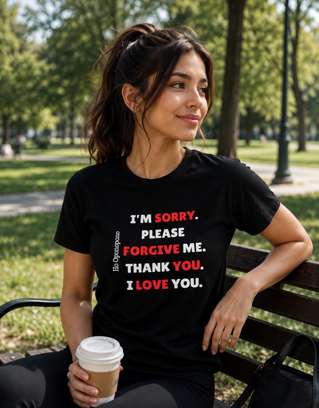 Ho Oponopono Black Unisex T-shirt