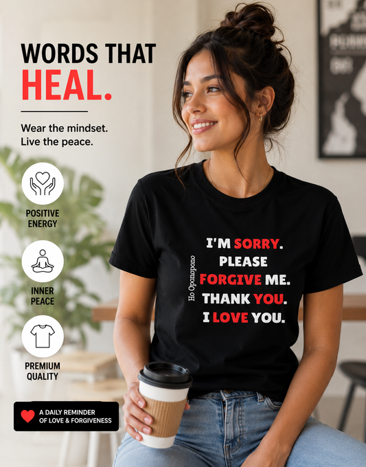 Ho Oponopono Black Unisex T-shirt
