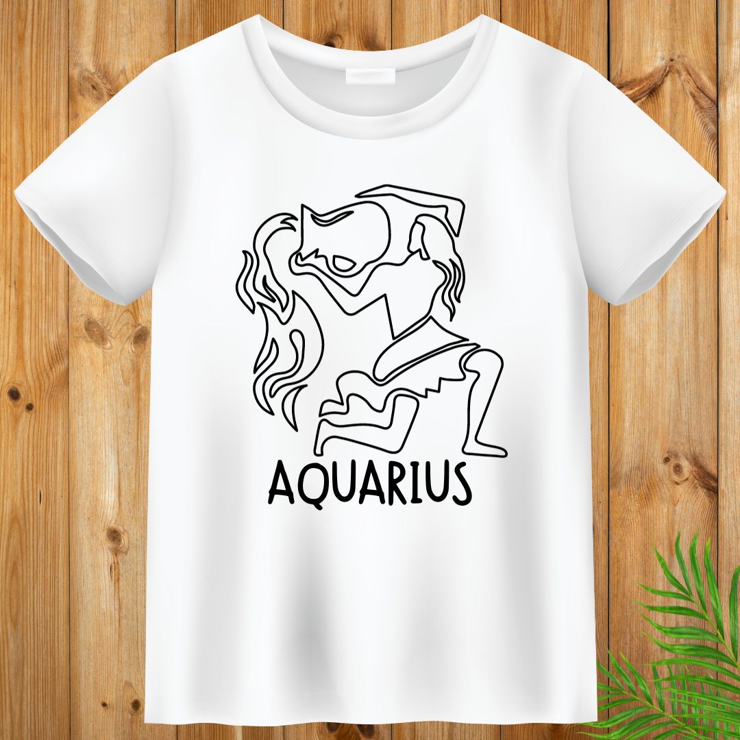 Aquarius Zodiac T-Shirt