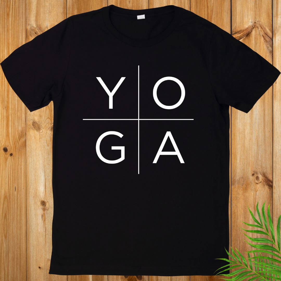 Y O G A T-Shirt, Yoga Print